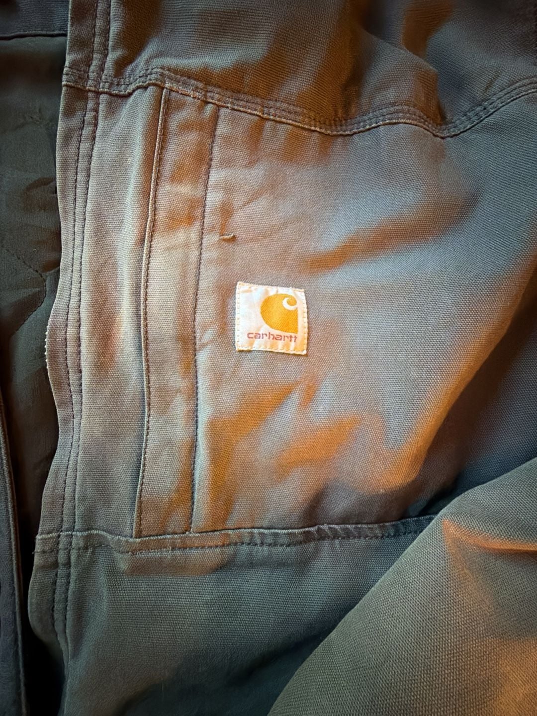 Carhartt Full Swing Cryder Jacket Size L Shadow Grey 4