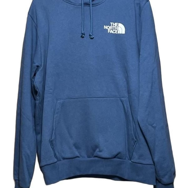 The North Face Evo Throwback Hd Size M Shady Blue Hoodie
