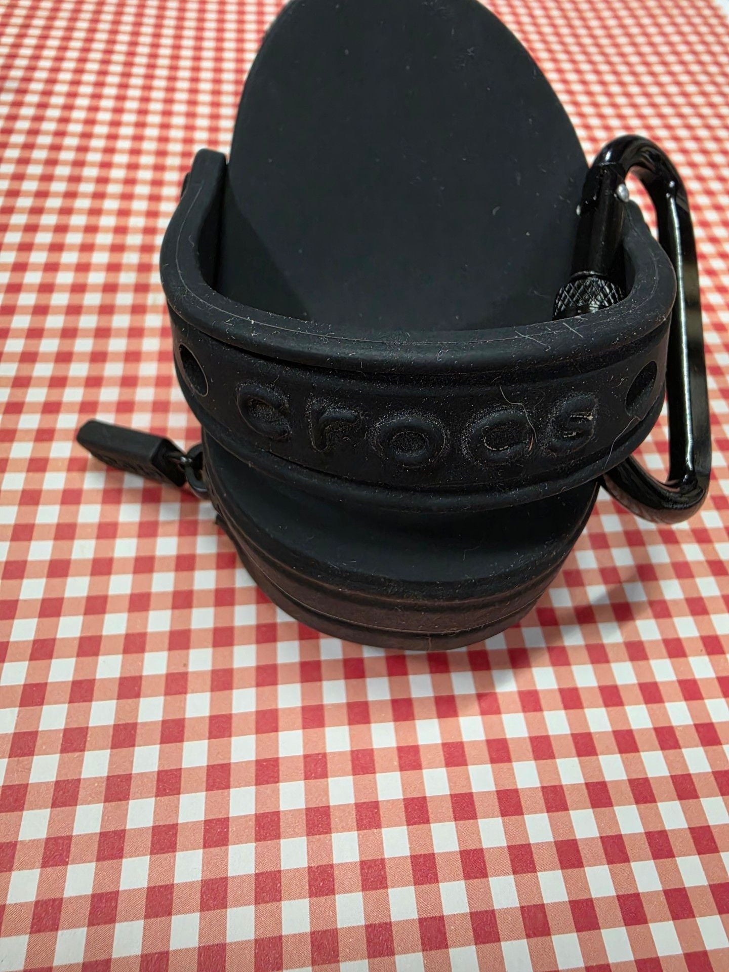 Crocs Classic Clog Pouch Bag Charm Black 4