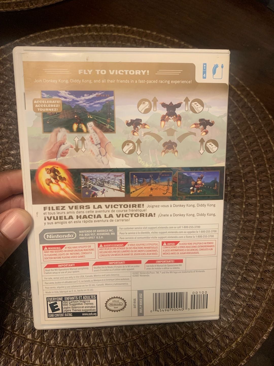 Donkey Kong Barrel Blast Nintendo Wii Game USA 2