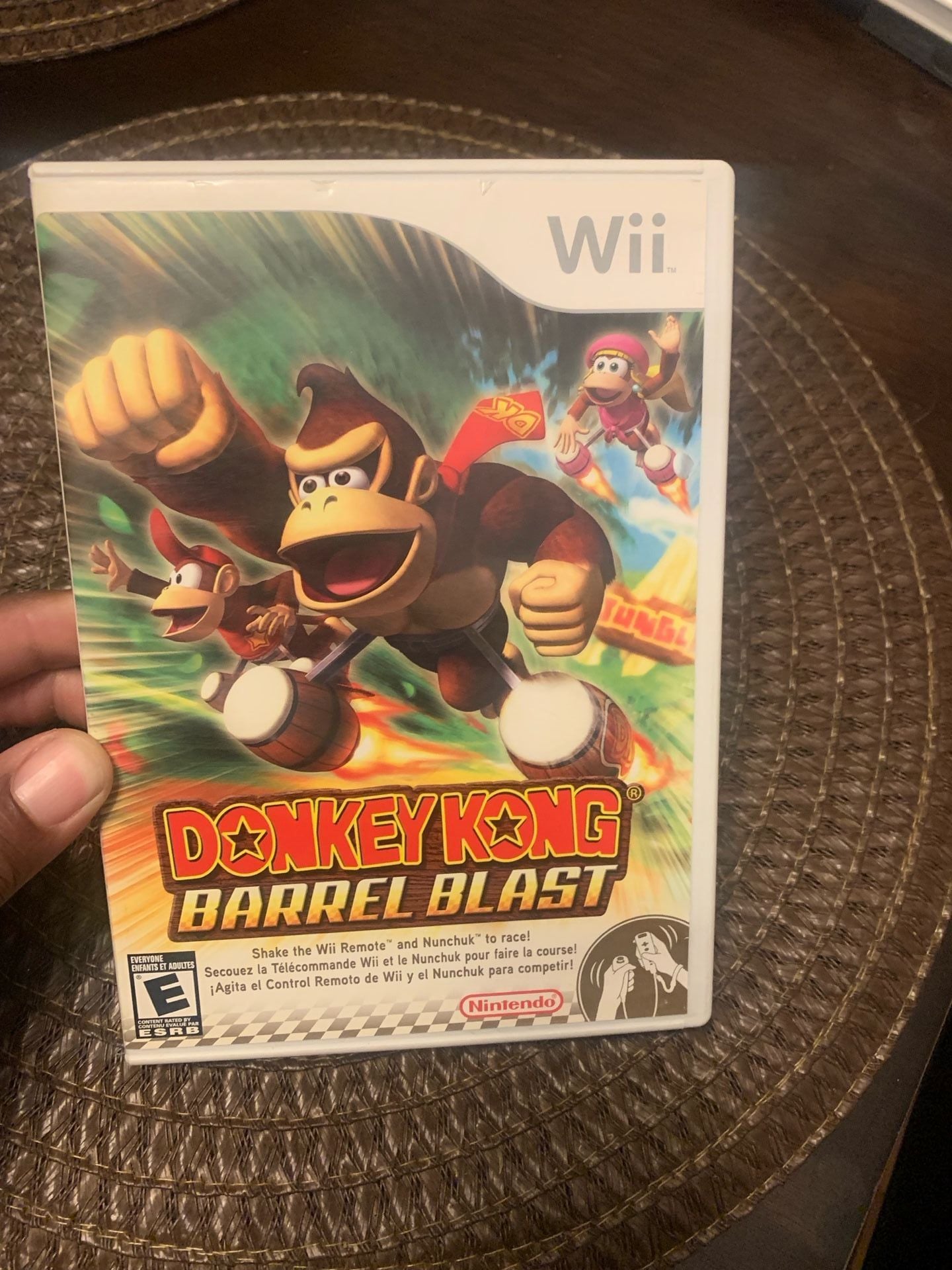 Donkey Kong Barrel Blast Nintendo Wii Game USA 1