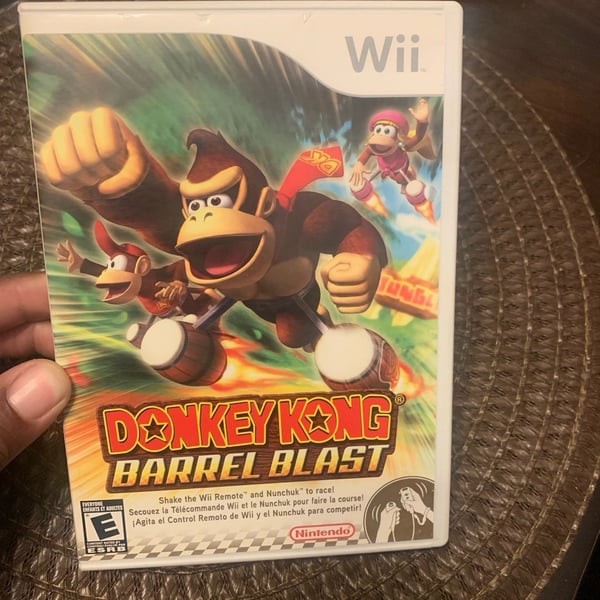 Donkey Kong Barrel Blast Nintendo Wii Game USA