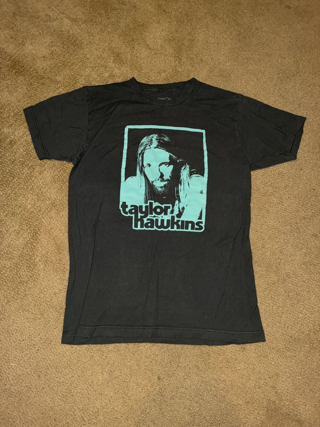 Taylor Hawkins Tribute Concert Tee Size M Gray T-Shirt LA & London 2022 2