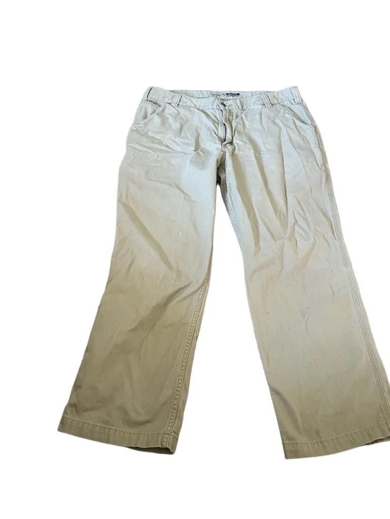 Carhartt Relaxed Fit Utility Pants Size 38x30 Khaki Workwear 3