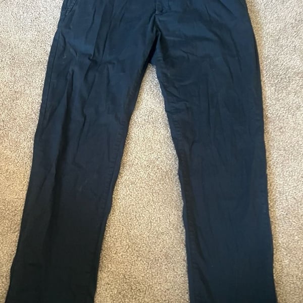 Bird dog Boom Pants Size 36x32 Blue Chino Casual Trousers