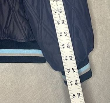 FUBU Collaboration Limited Edition jacket size xl blue quilted Y2K streetwear 12
