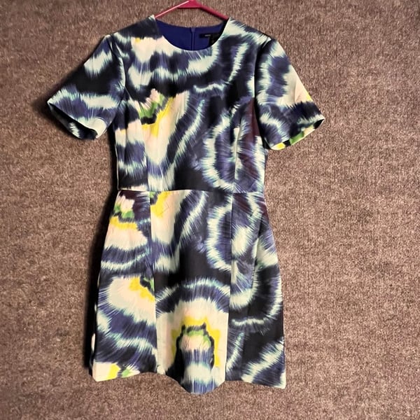 French Connection Annisa Whisper Print Mini Dress 003-161