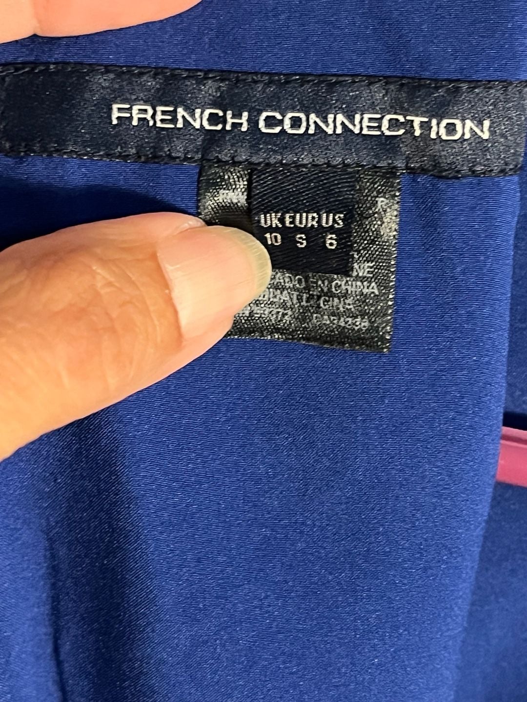 French Connection Annisa Whisper Print Mini Dress 003-161 5