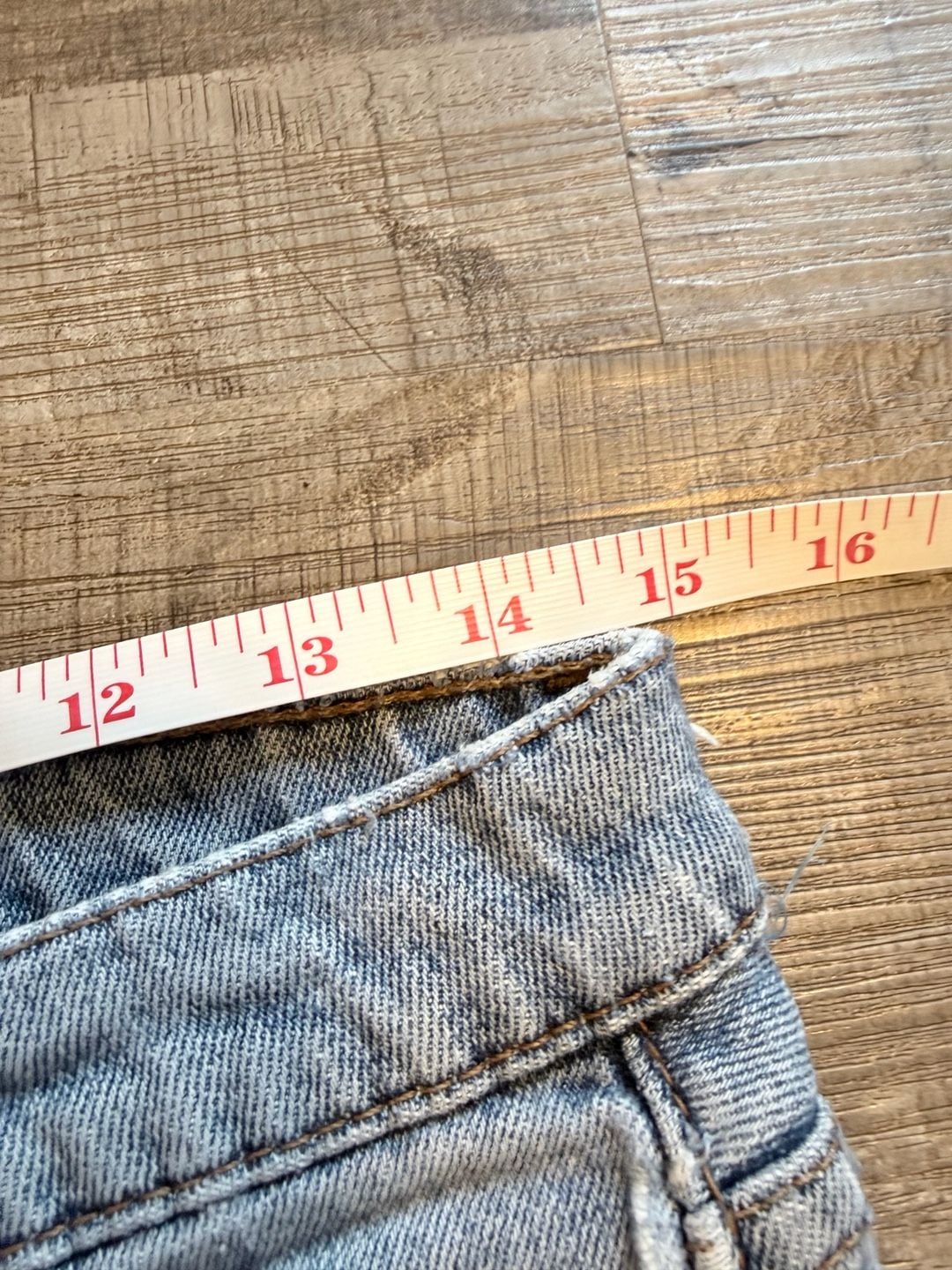 Reformation Julia High Cigarette Jean Size 29 Light Wash Distressed 8