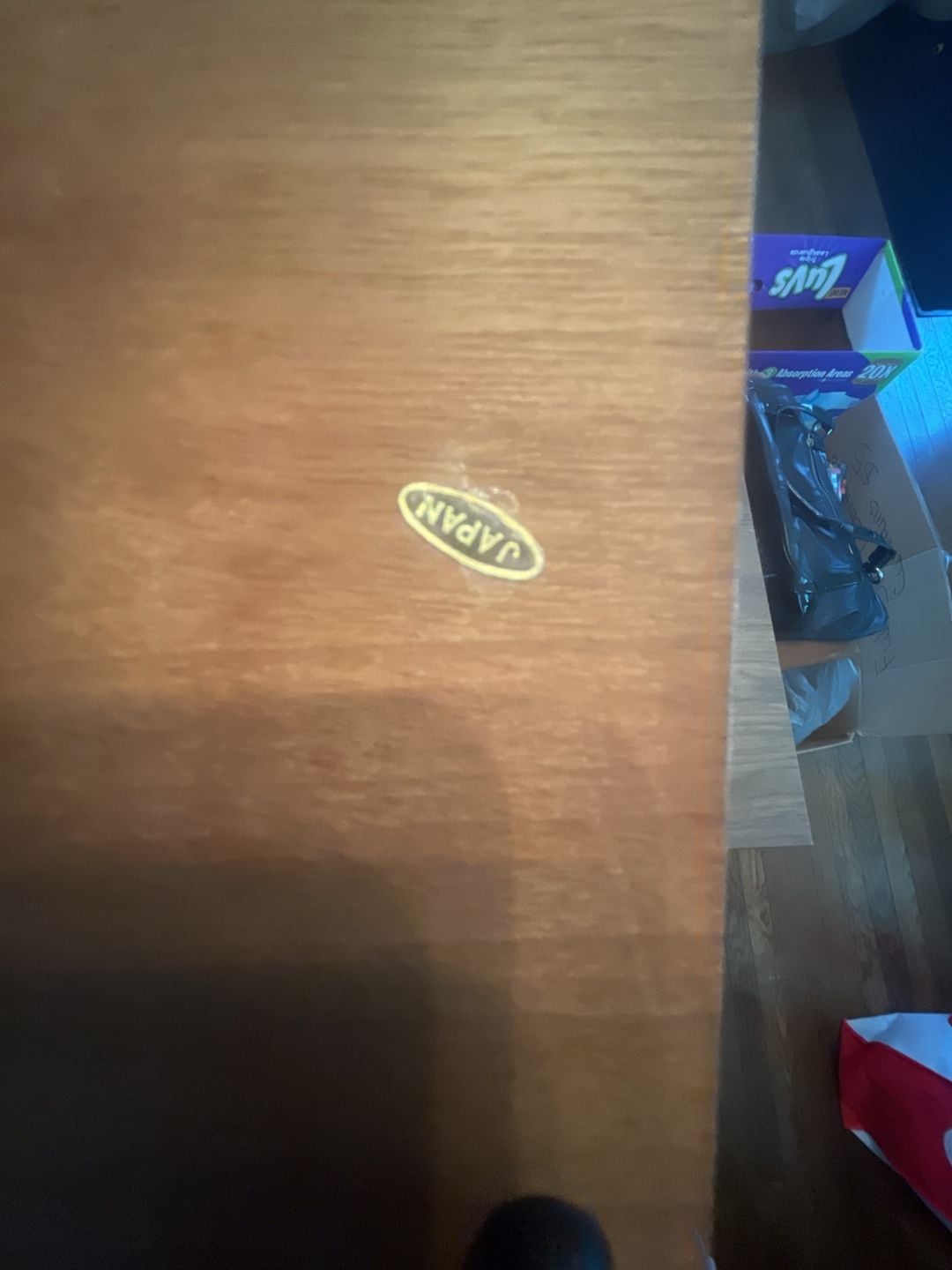 MCM Vintage Walnut Dresser Valet With Drawer 4