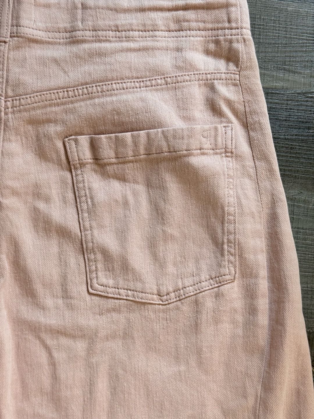 Pilcro Linen Blend Culottes Size 31 Pink Wide Leg Pants 8