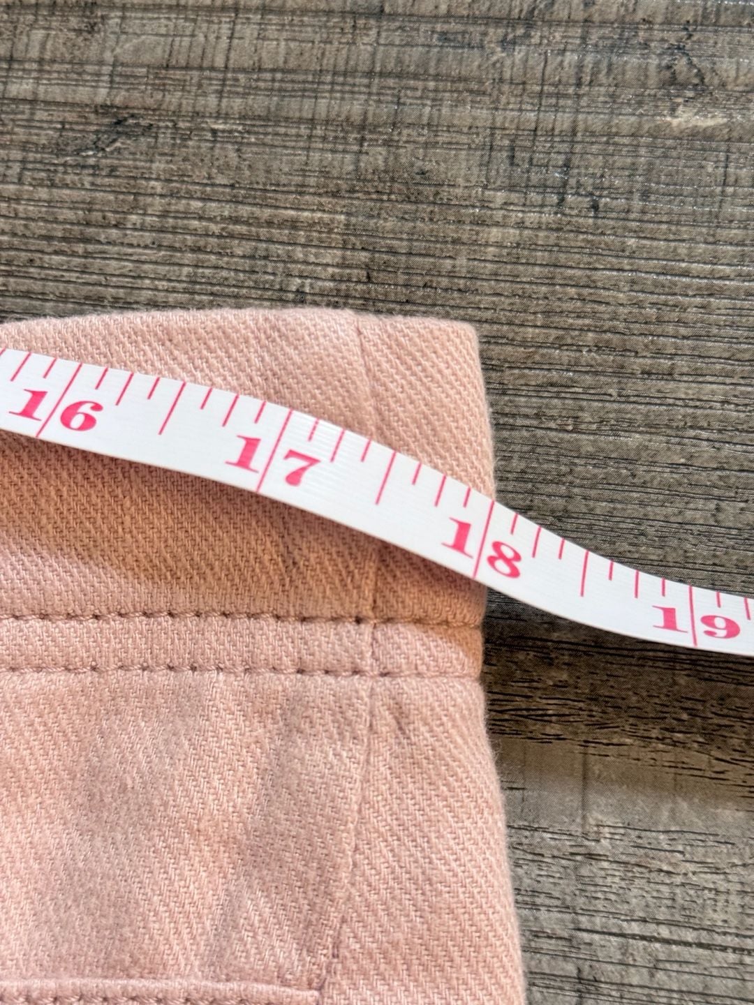 Pilcro Linen Blend Culottes Size 31 Pink Wide Leg Pants 9