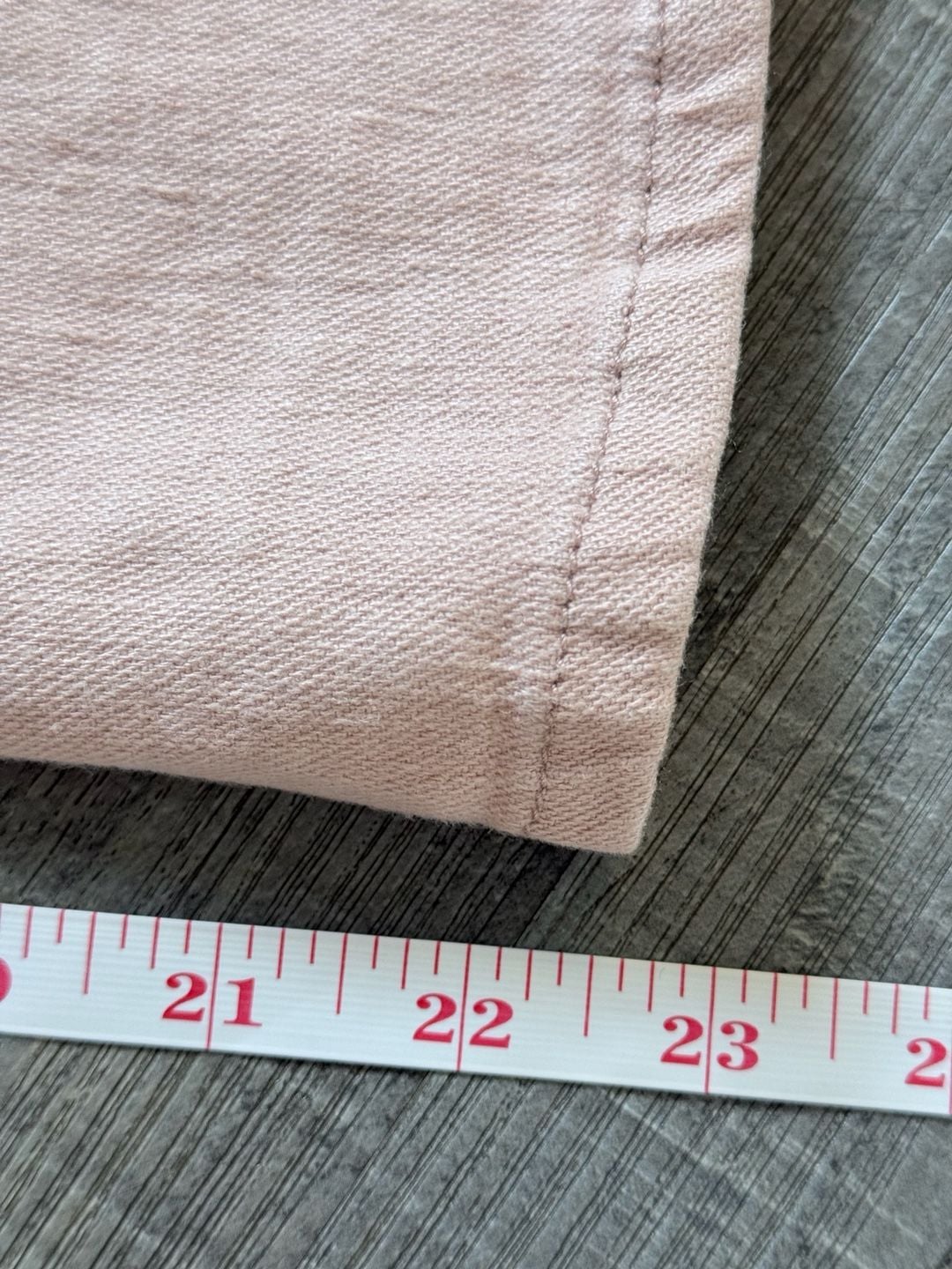 Pilcro Linen Blend Culottes Size 31 Pink Wide Leg Pants 10