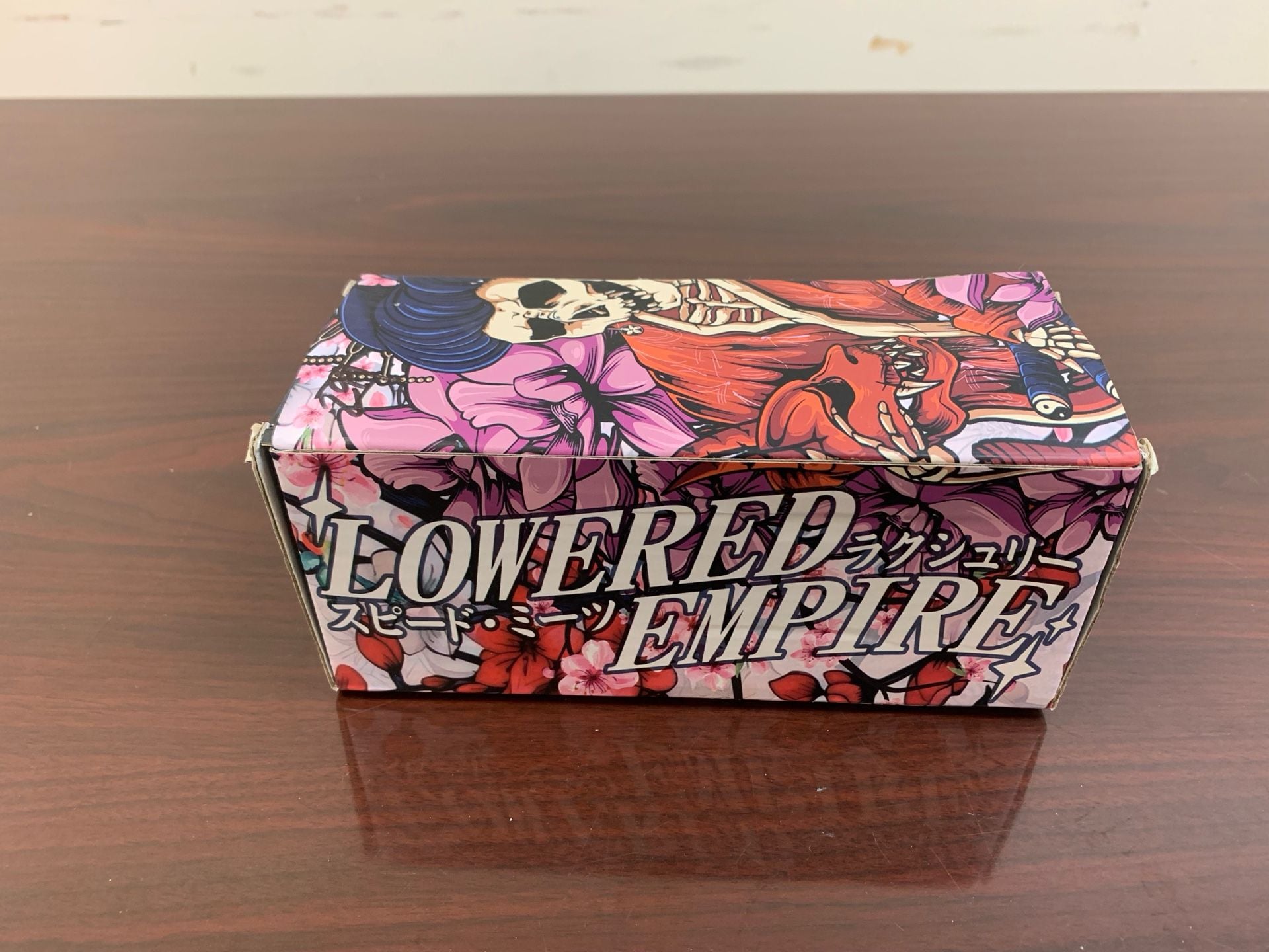 Lowered Empire Red Rose Resin Shift Knob JDM Gear Shifter 8