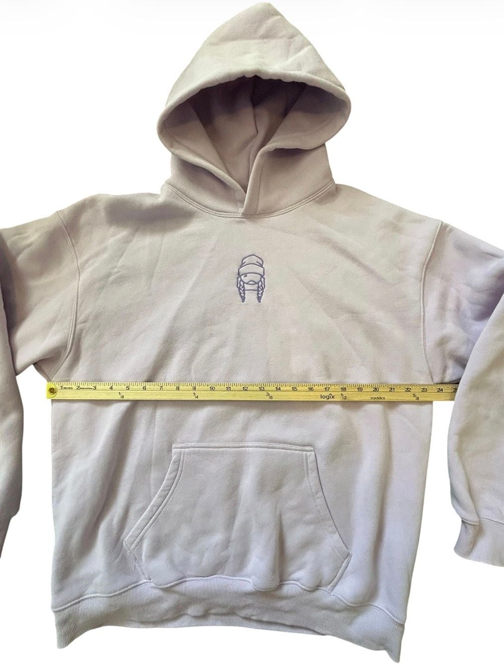 Ski Like A Girl Take Me Skiing Hoodie X-Large Light Lilac 5