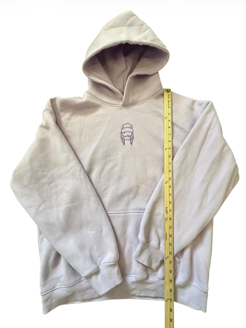 Ski Like A Girl Take Me Skiing Hoodie X-Large Light Lilac 6
