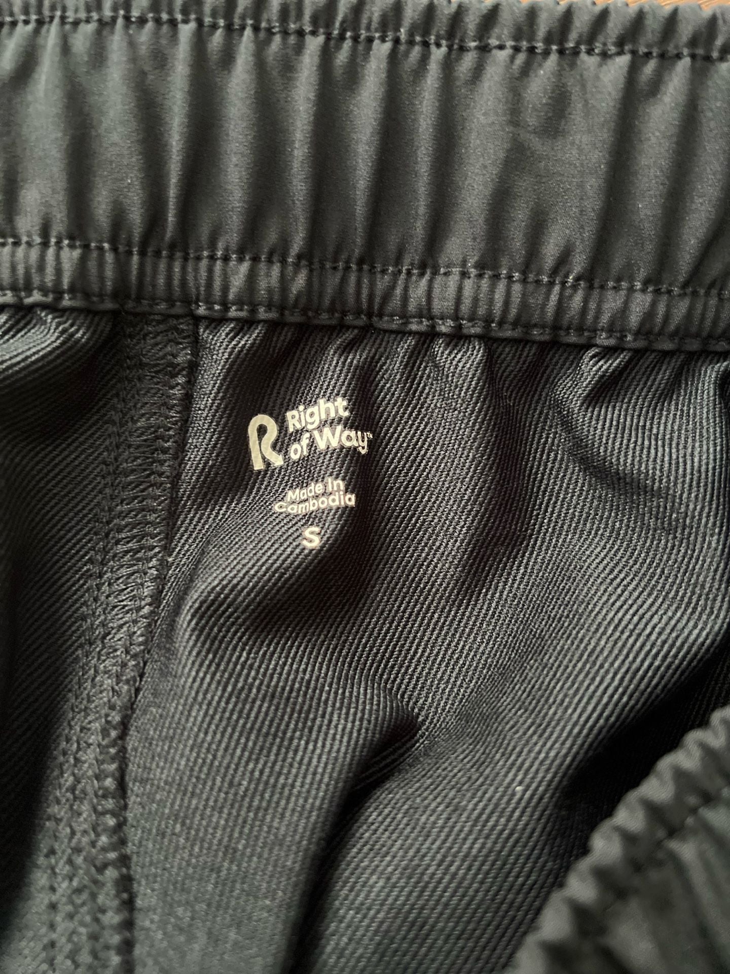 Right of Way Hiking Pants Size S Black Outdoor Athletic 4