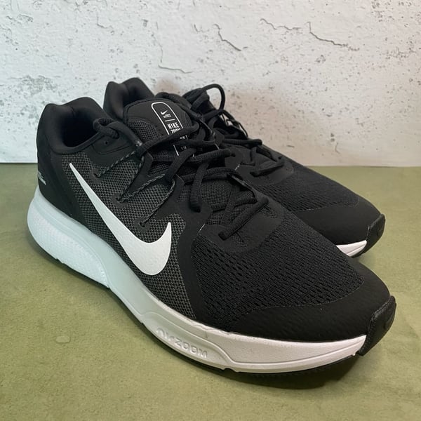 Nike Zoom Span 3 Black White Running Sneakers Size 13