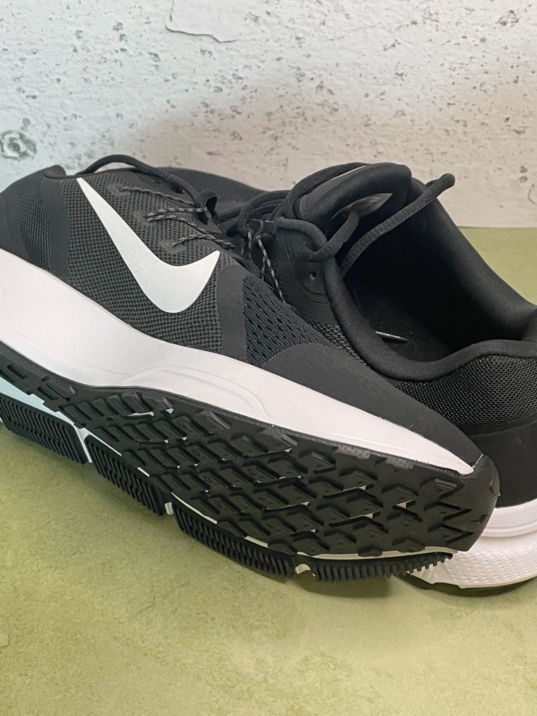 Nike Zoom Span 3 Black White Running Sneakers Size 13 8