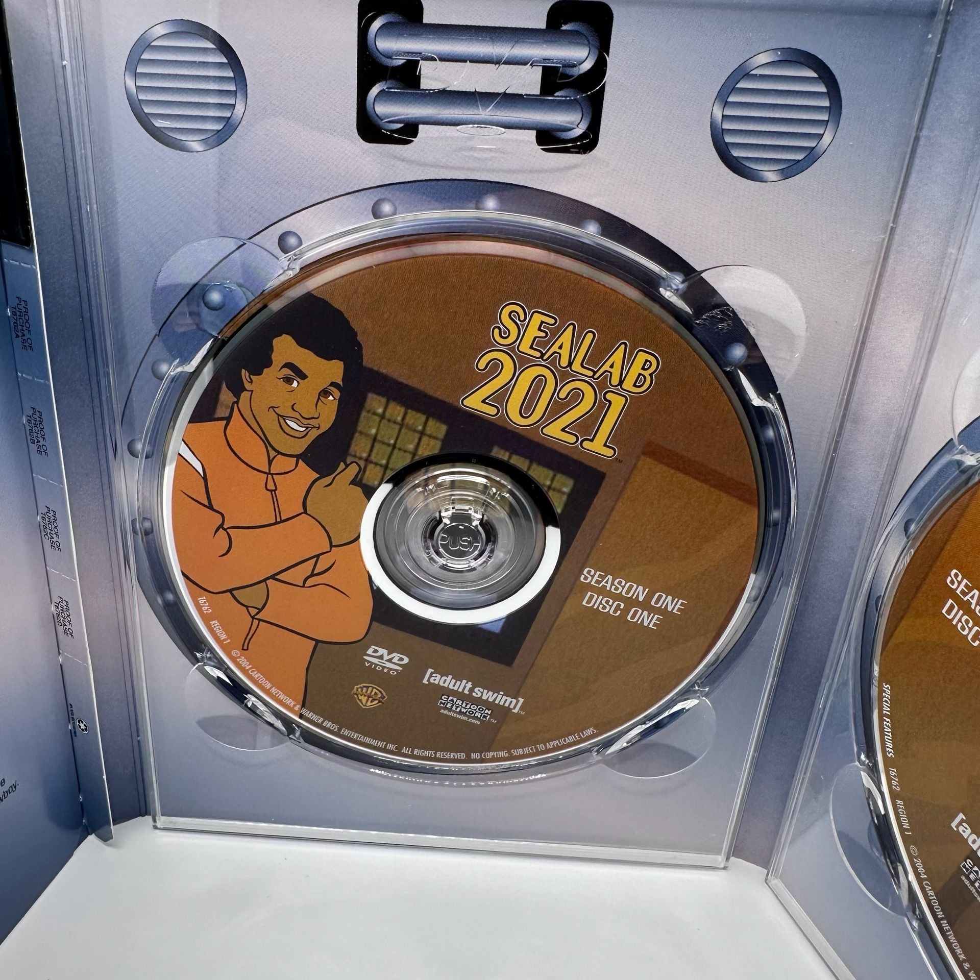 Sealab 2021 Season One DVD 2 Disc Set Adult Swim Cartoon Network 2004 4