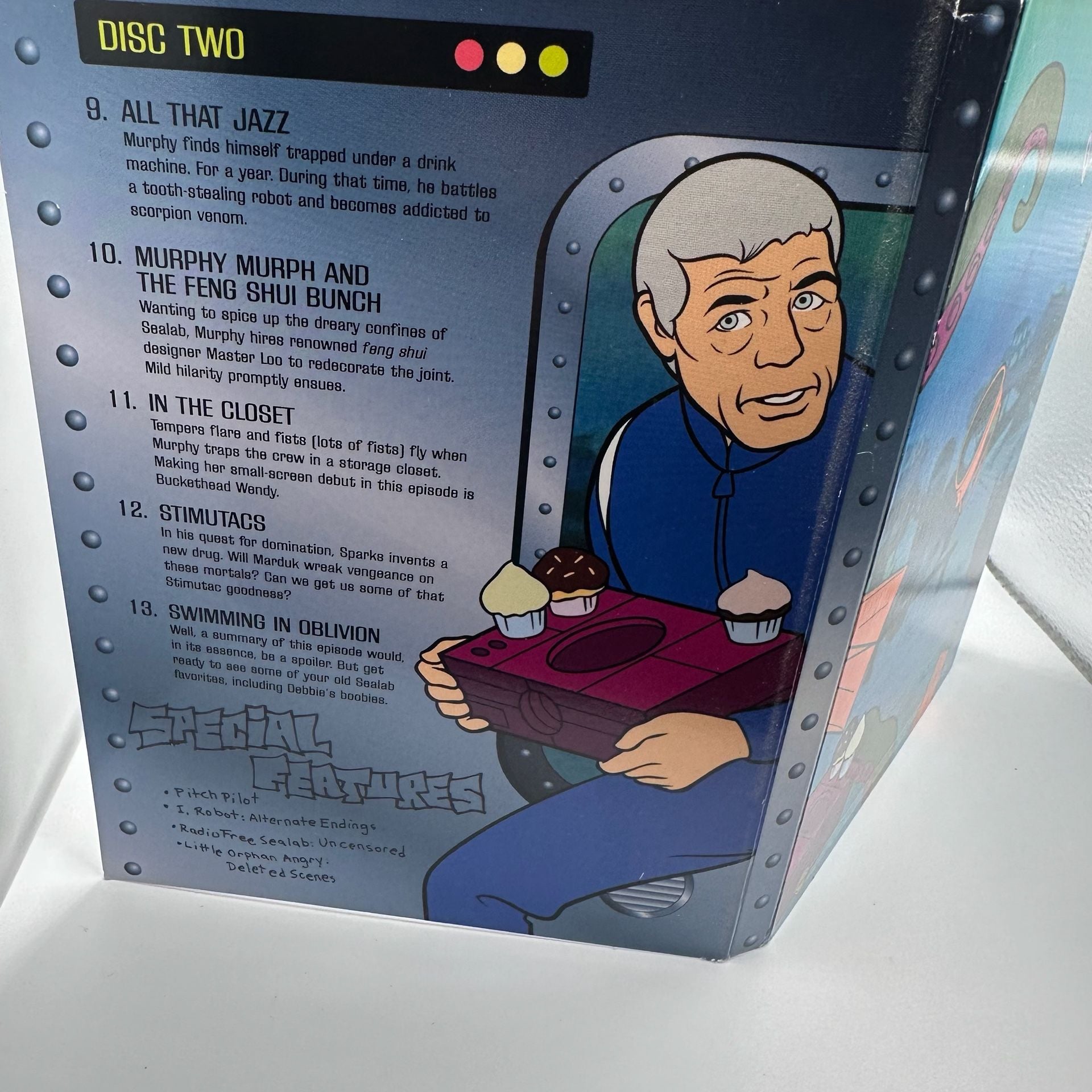 Sealab 2021 Season One DVD 2 Disc Set Adult Swim Cartoon Network 2004 6