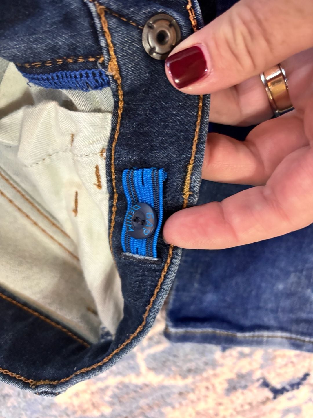 Gap Denim Slim Jeans 4 Years Toddler Blue 5