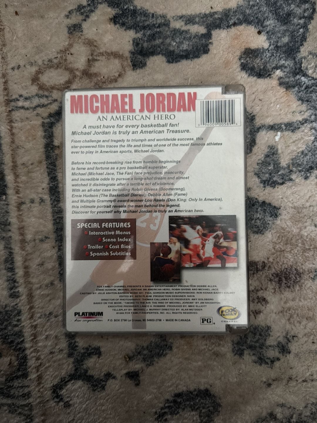 Michael Jordan An American Hero DVD 2