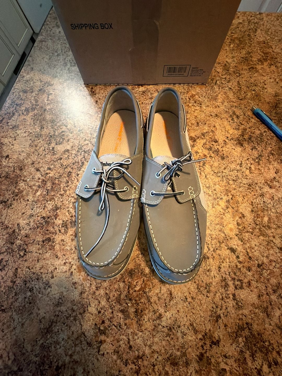 Timberland Atlantis Break Boat Shoes Size 11 Grey Nubuck 2