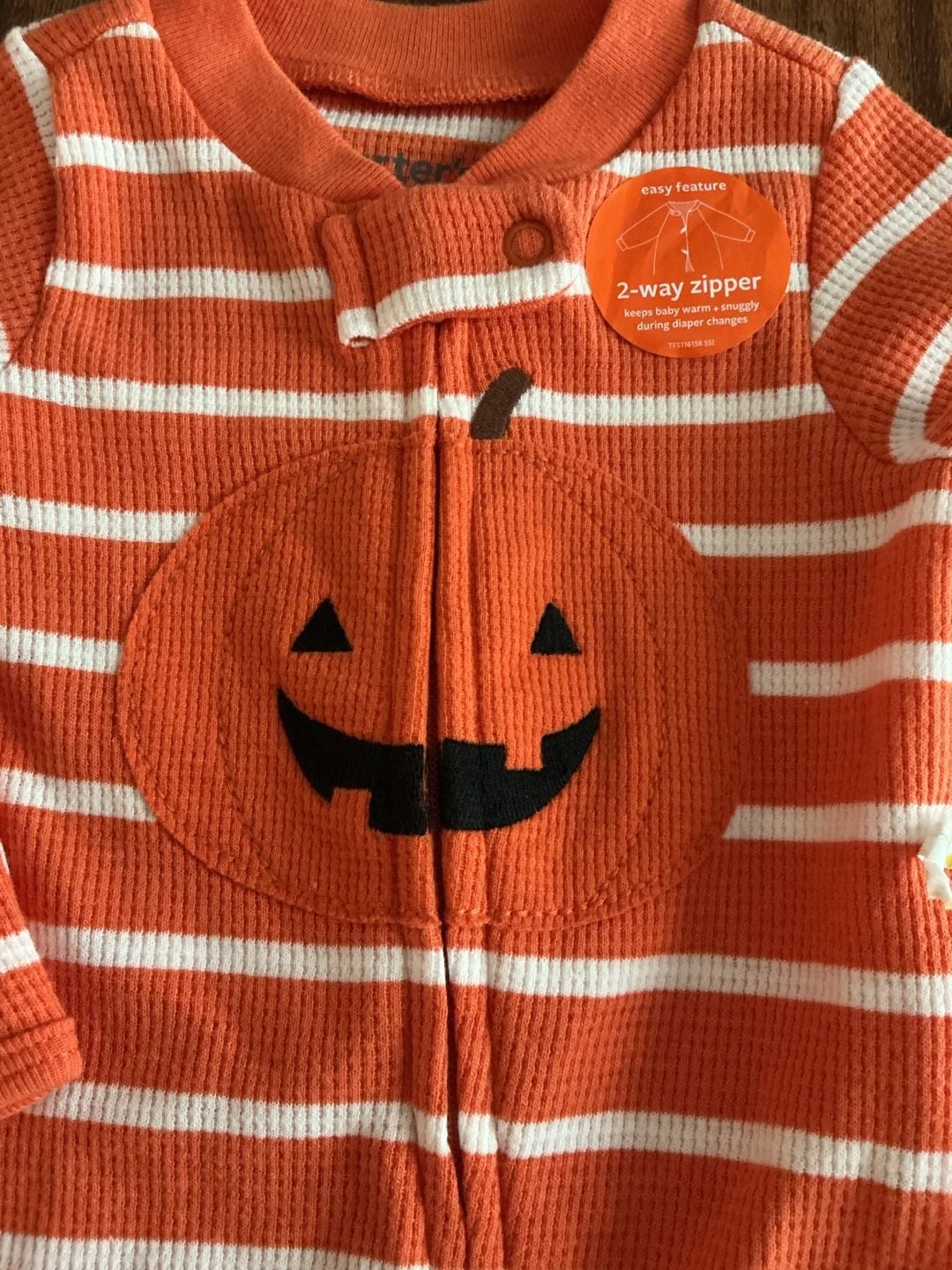 Carter's & Cat & Jack Halloween Bundle Boo Pumpkin one piece-Romper Newborn 4