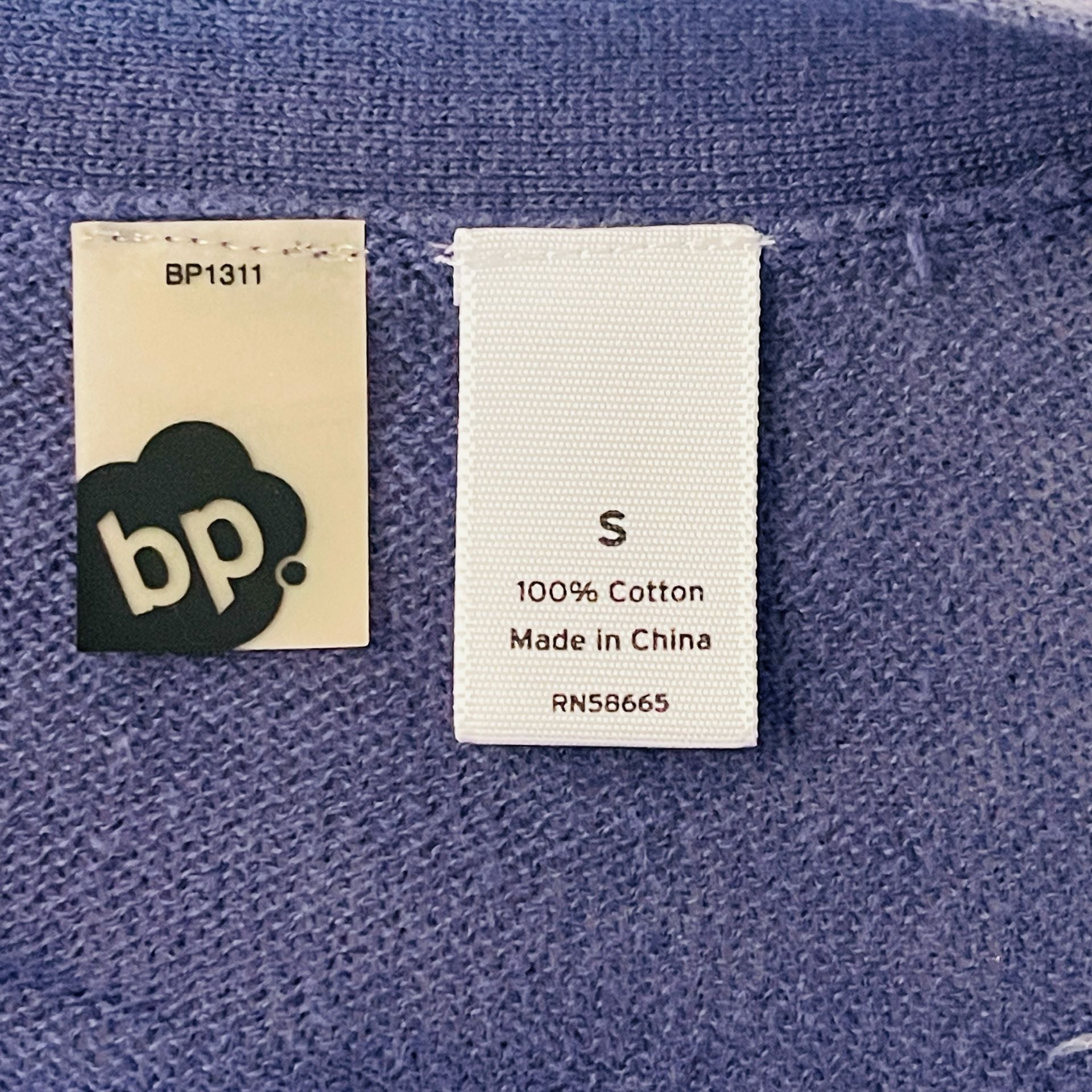 bp. V-Neck Cardigan Size S Blue Cotton Knit Sweater 7