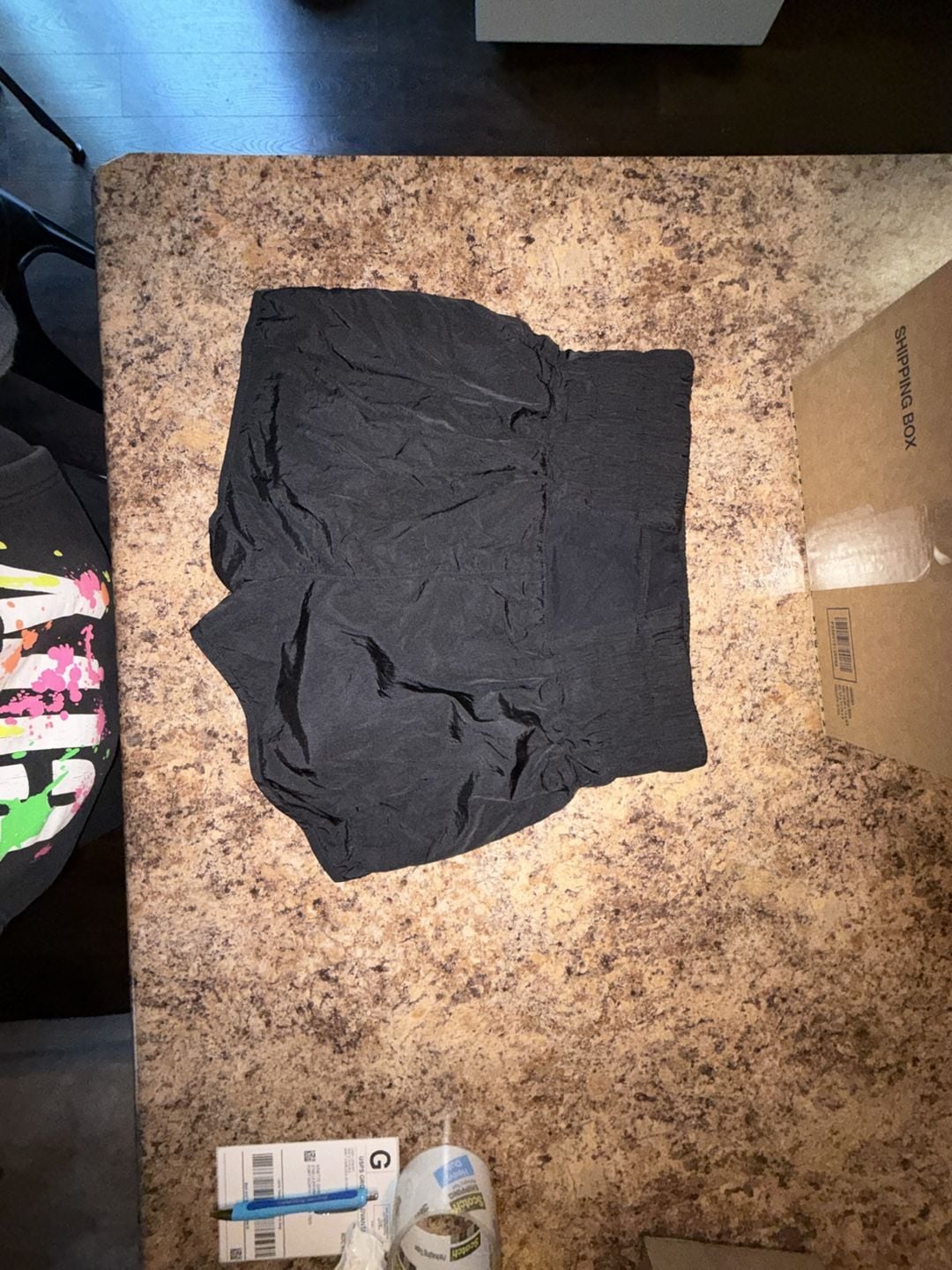 Free People FP Movement The Way Home Nylon Shorts Black Size S 5