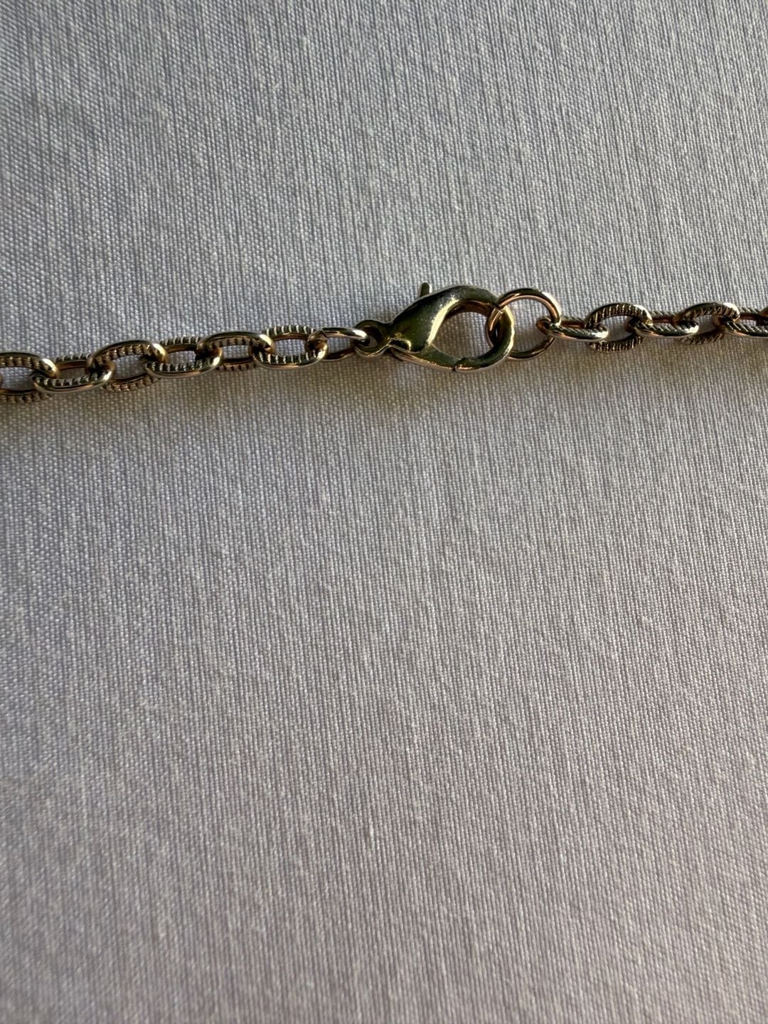 Vintage Gold Tone Filigree Ball Tassel Chain Necklace 5