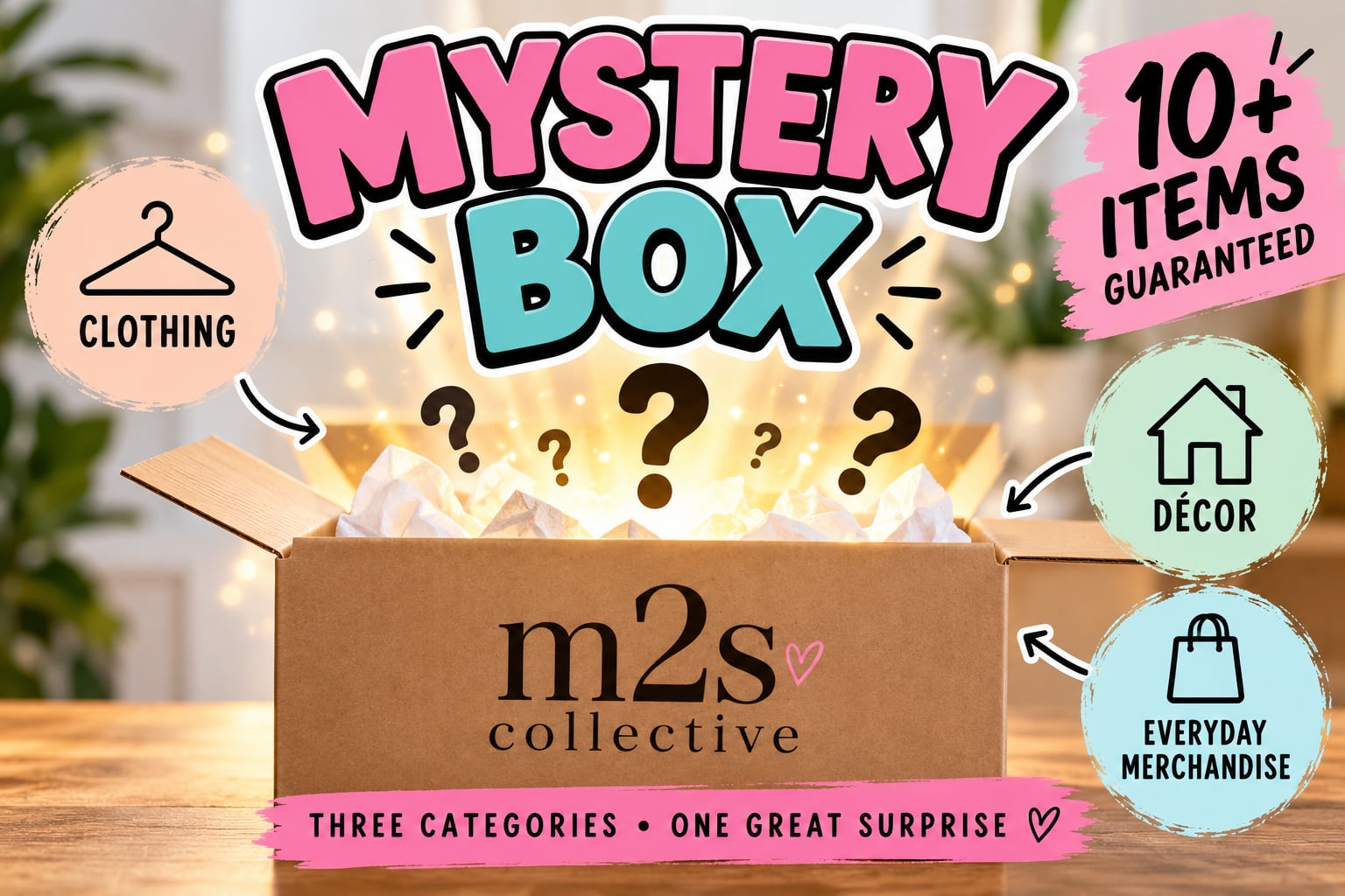 π 10+ ITEM MYSTERY BOX π 1
