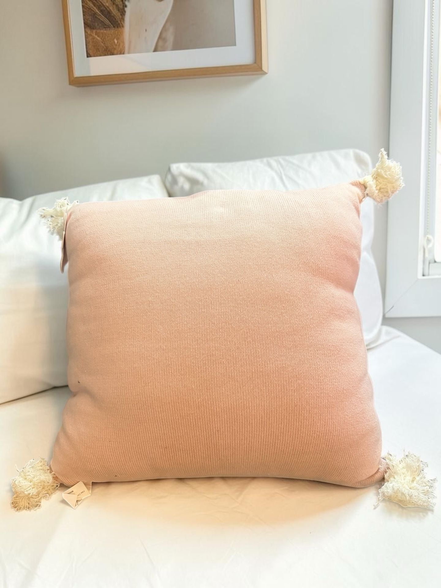 Halloween Pink Ghost Pillow 16.5” New! 4