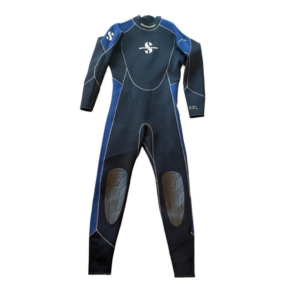 Scubapro Profile 3/2 Wetsuit Size XXL Black Blue Mens