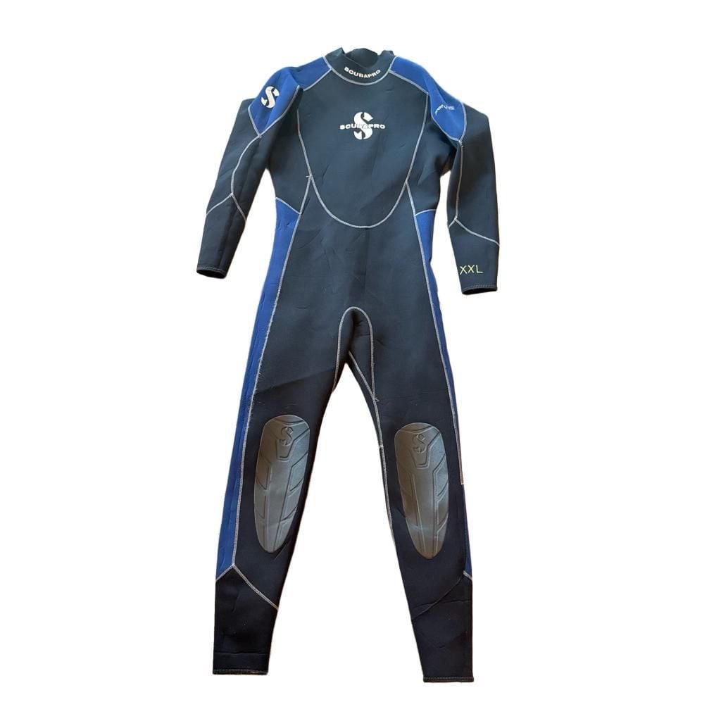 Scubapro Profile 3/2 Wetsuit Size XXL Black Blue Mens 9