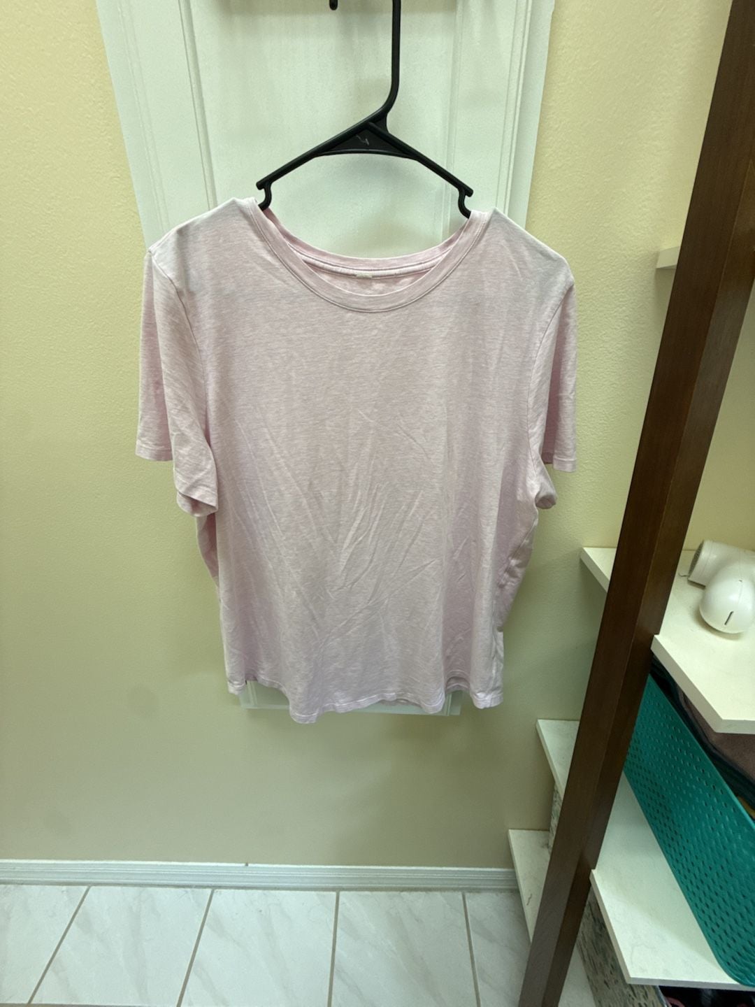 Lululemon Short Sleeve T-Shirt Pink Heathered 2