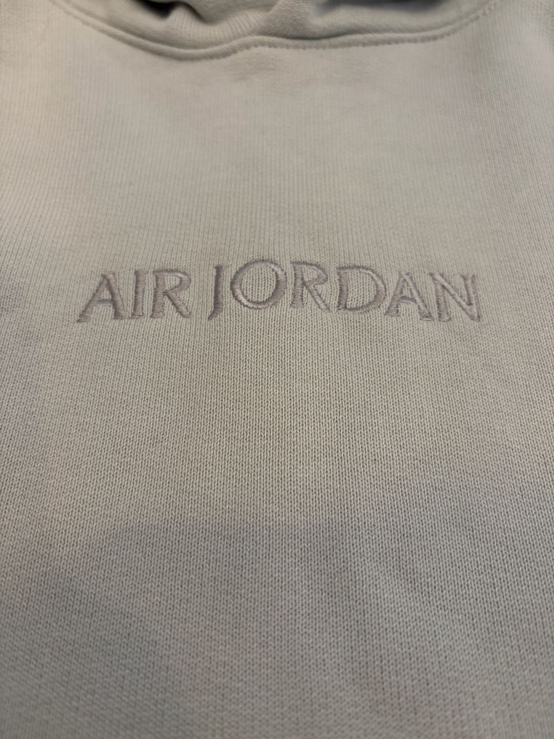 Air Jordan Wordmark Fleece Pullover Hoodie Sail White 4
