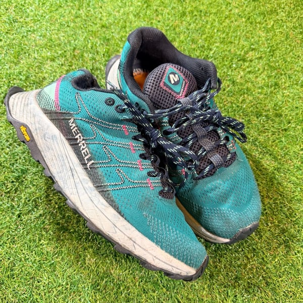 Merrell Moab Flight Women's Trail Running Shoes Marine Green