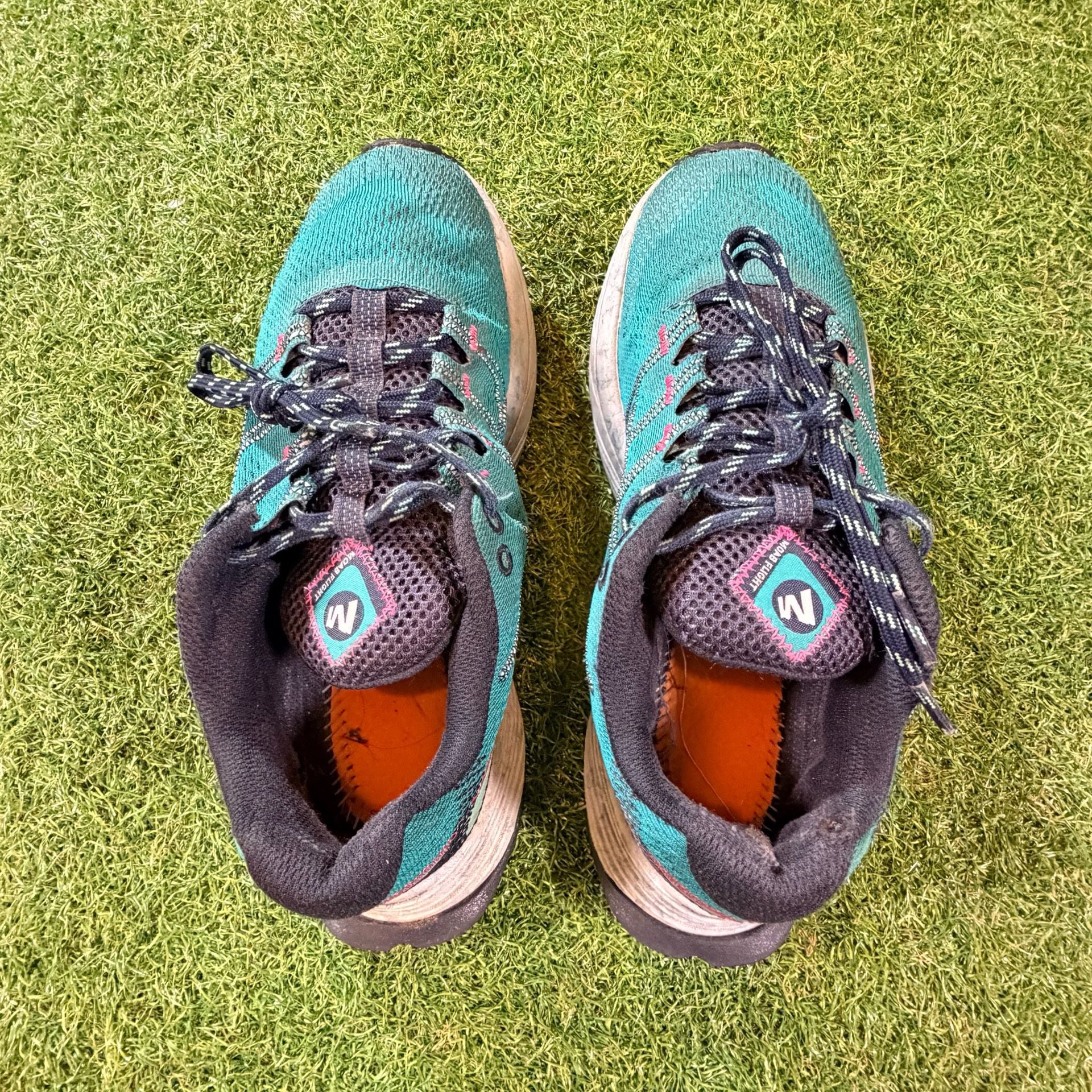 Merrell Moab Flight Women's Trail Running Shoes Marine Green 7