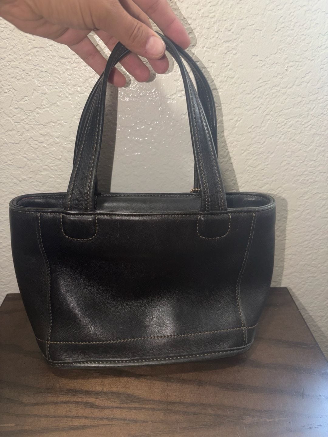 Coach Vintage Black Baby Bleecker Satchel 9308 3