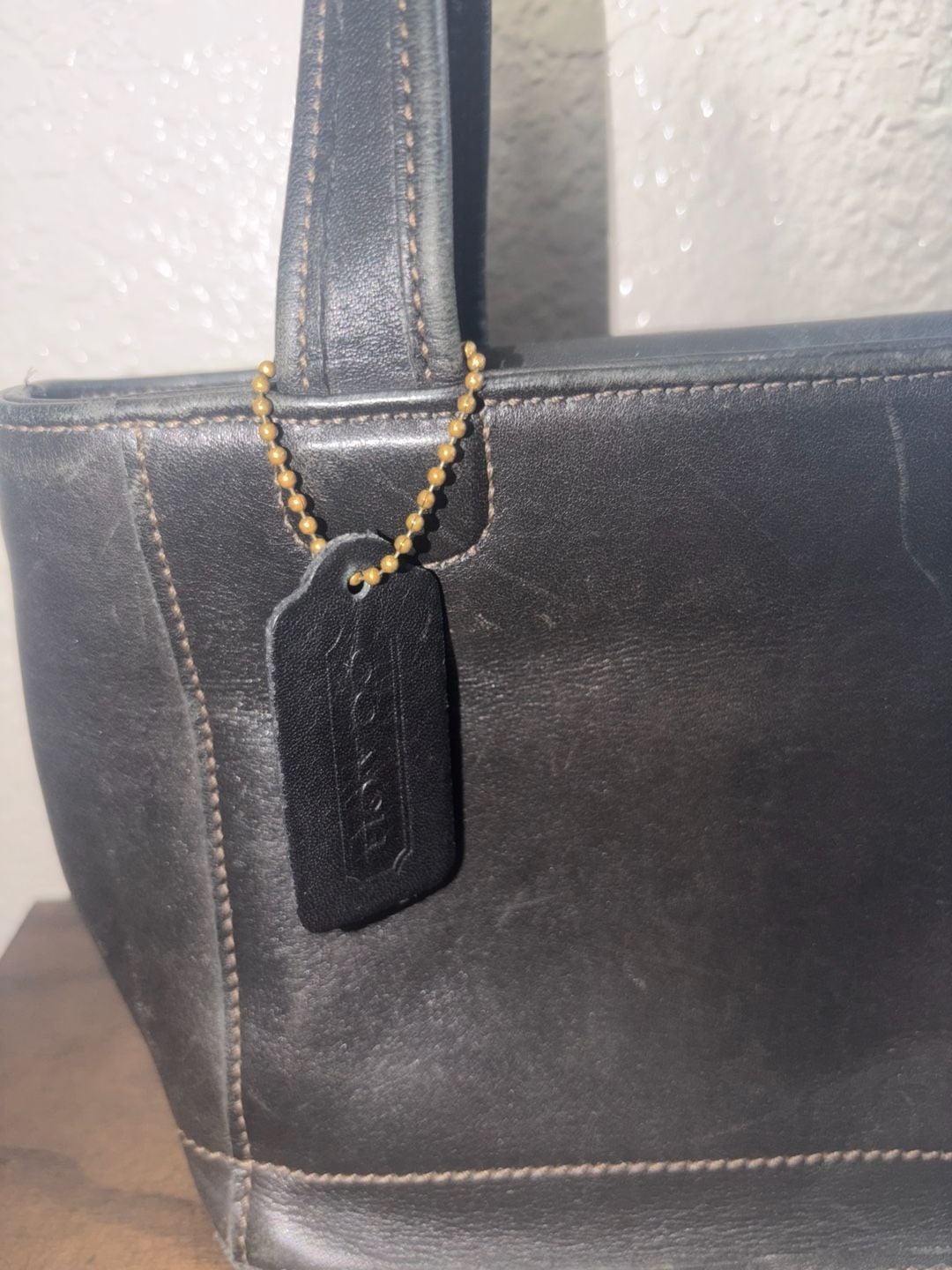 Coach Vintage Black Baby Bleecker Satchel 9308 4