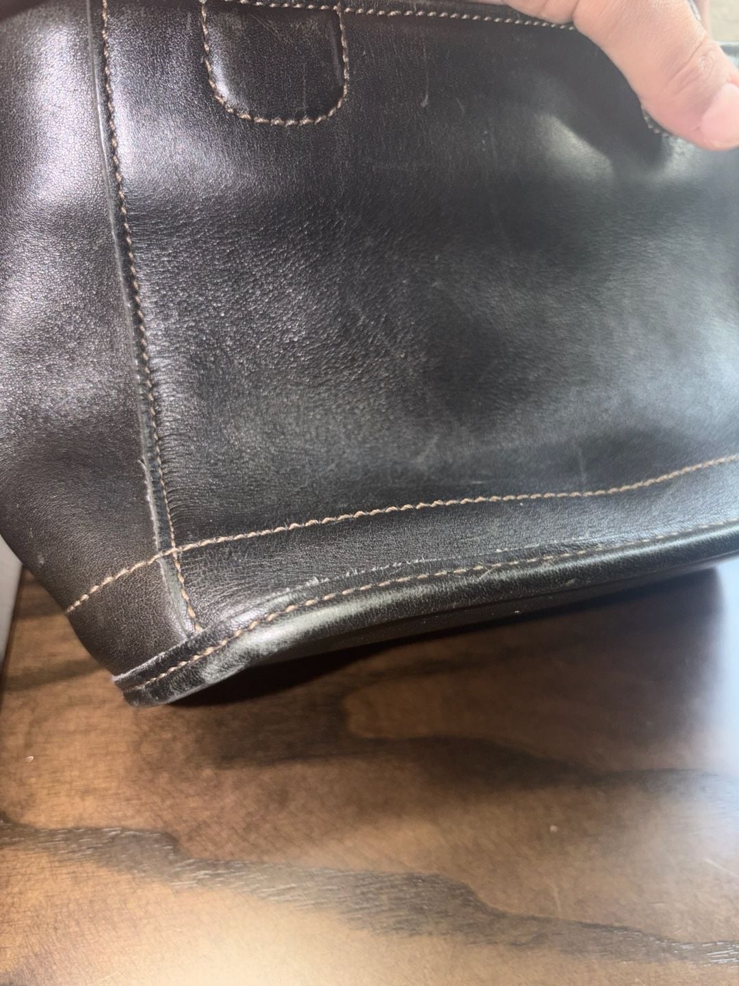 Coach Vintage Black Baby Bleecker Satchel 9308 8