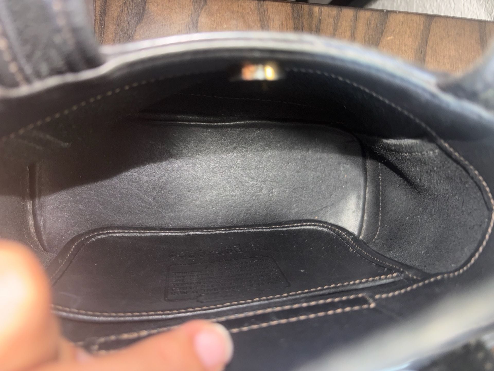 Coach Vintage Black Baby Bleecker Satchel 9308 9