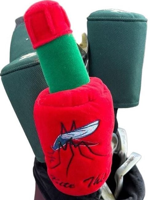 Tabasco "Bite This" Mosquito Hot Sauce Novelty Golf Club Headcover 1