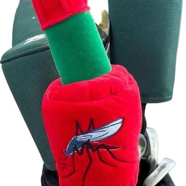 Tabasco "Bite This" Mosquito Hot Sauce Novelty Golf Club Headcover