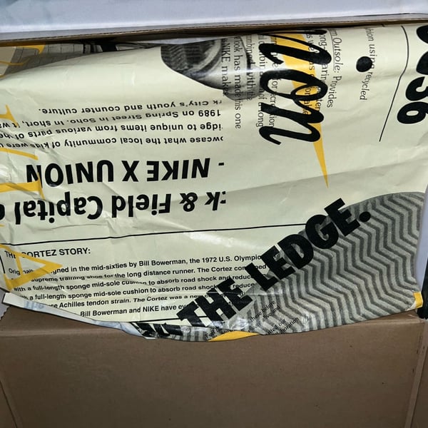Size 6.5 - Nike Cortez x Union Lemon Frost 2022
