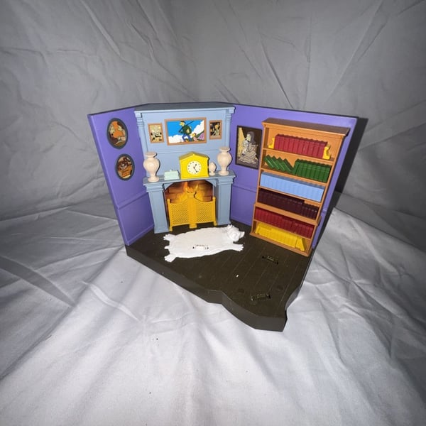 Playmates The Simpsons Interactive World Of Springfield Burns Manor (broken)