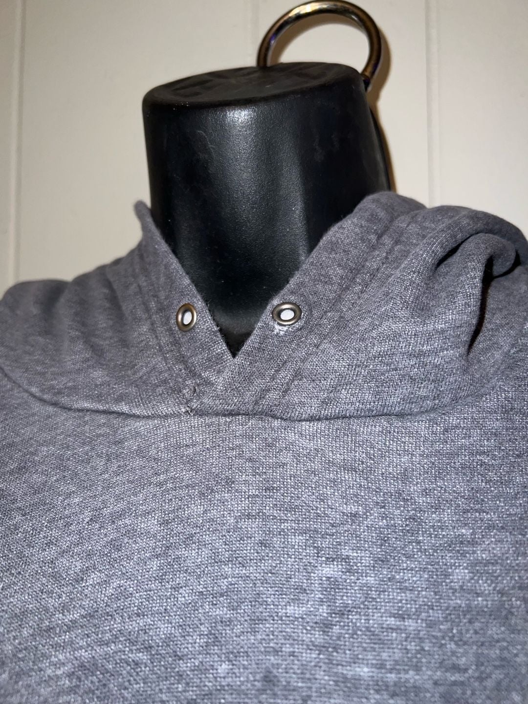 Nike Vintage Spellout Embroidered Hoodie Size 3XL Grey Pullover 7