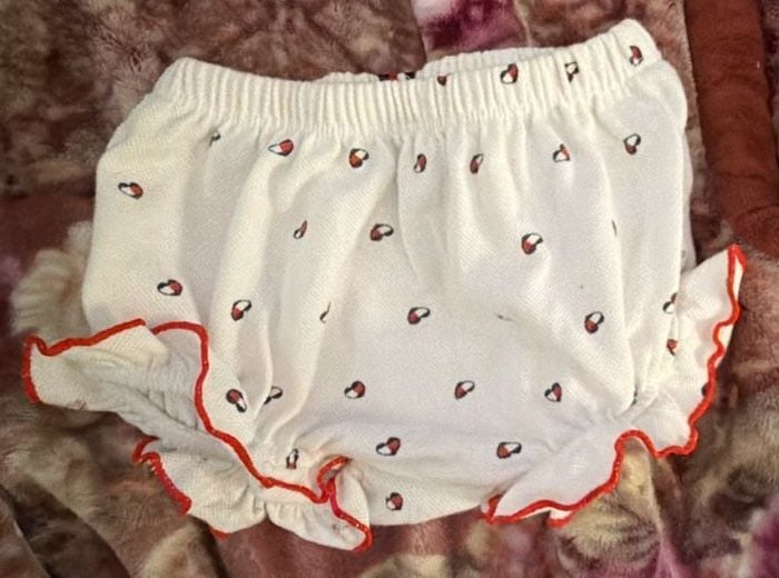 Tommy Hilfiger Heart Polo Dress and Bloomers Size 24M White 2